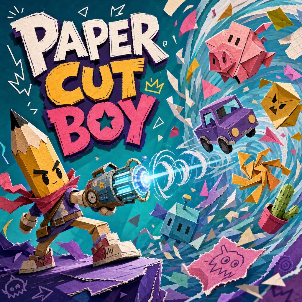 Paper Cut Boy